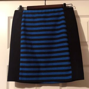 Cotton Blend Ann Taylor Mini Skirt 4P